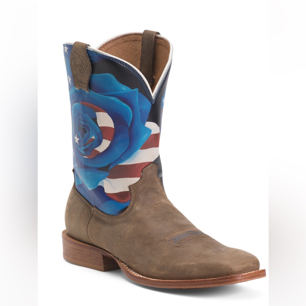 TWISTED X - Brown Floral Western Boot